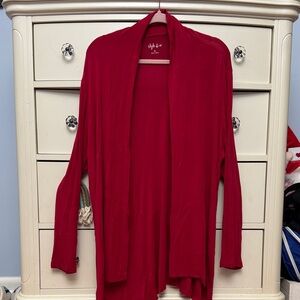 Style & Co Women's Vibrant Red Cardigan